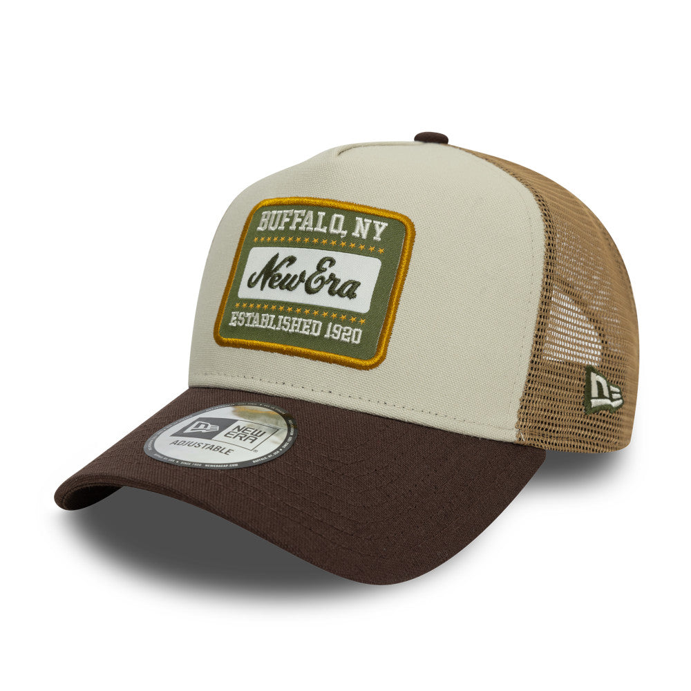 NE PATCH COT CANV TRUCKER NEWERA