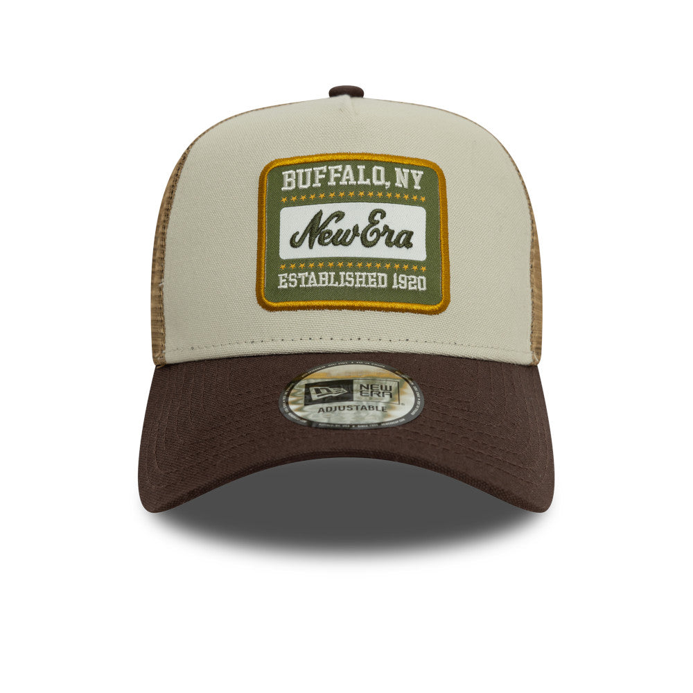 NE PATCH COT CANV TRUCKER NEWERA