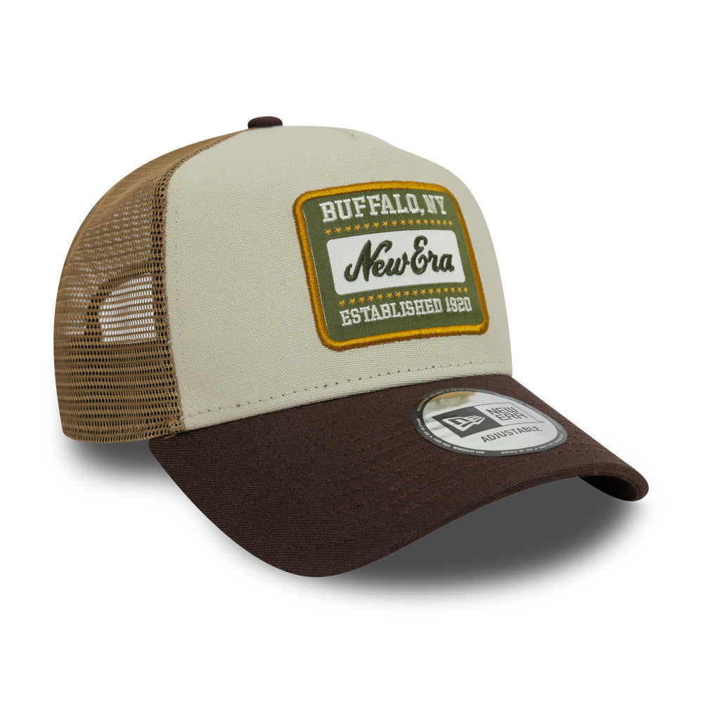 NE PATCH COT CANV TRUCKER NEWERA