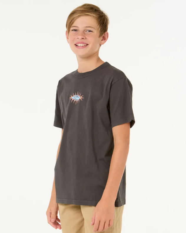 RAW ENERGY SKULL TEE -BOY