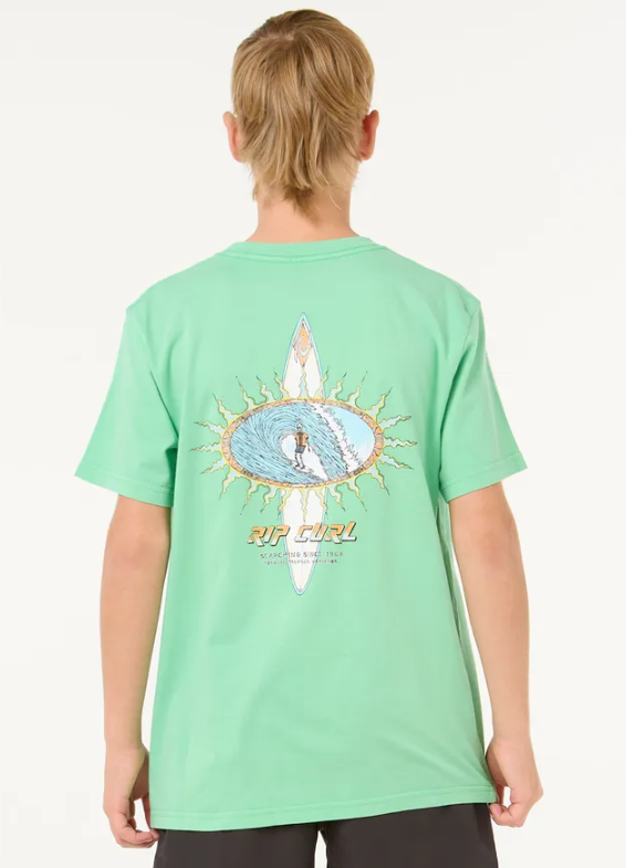RAW ENERGY SKULL TEE -BOY