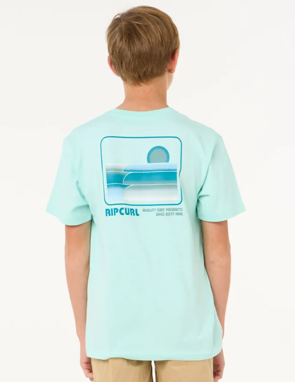 SURF REVIVAL STACKED TEE-BOY