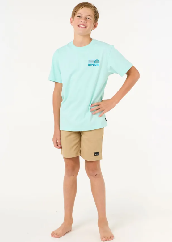 SURF REVIVAL STACKED TEE-BOY