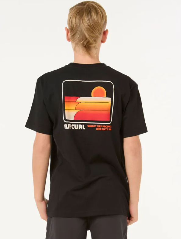 SURF REVIVAL STACKED TEE-BOY