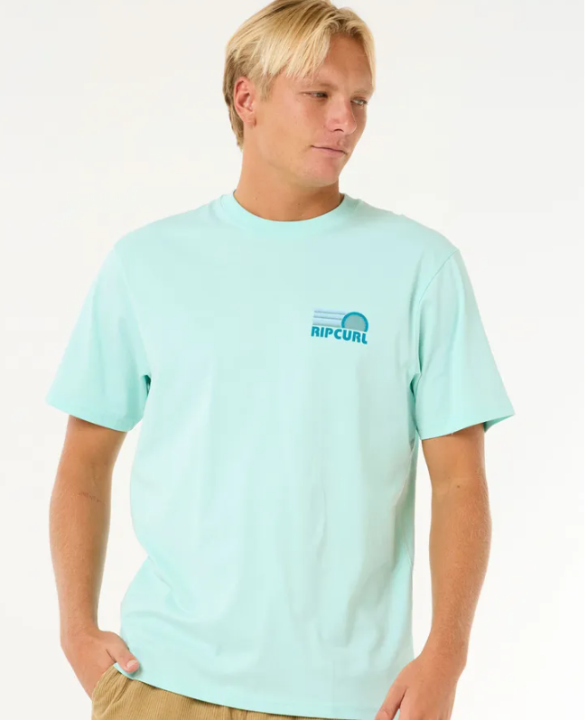 SURF REVIVAL STACKED TEE