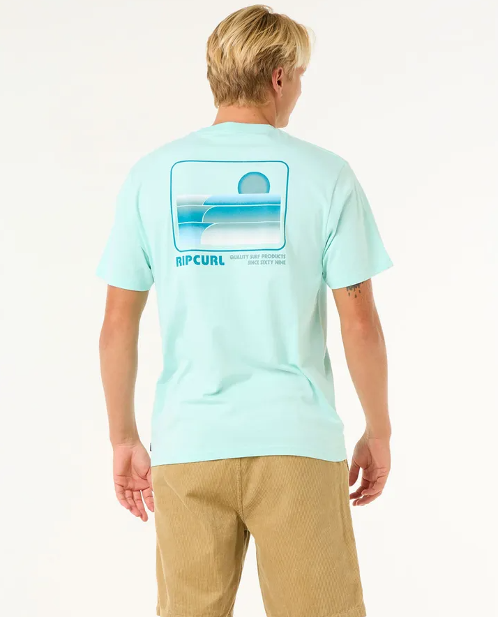 SURF REVIVAL STACKED TEE