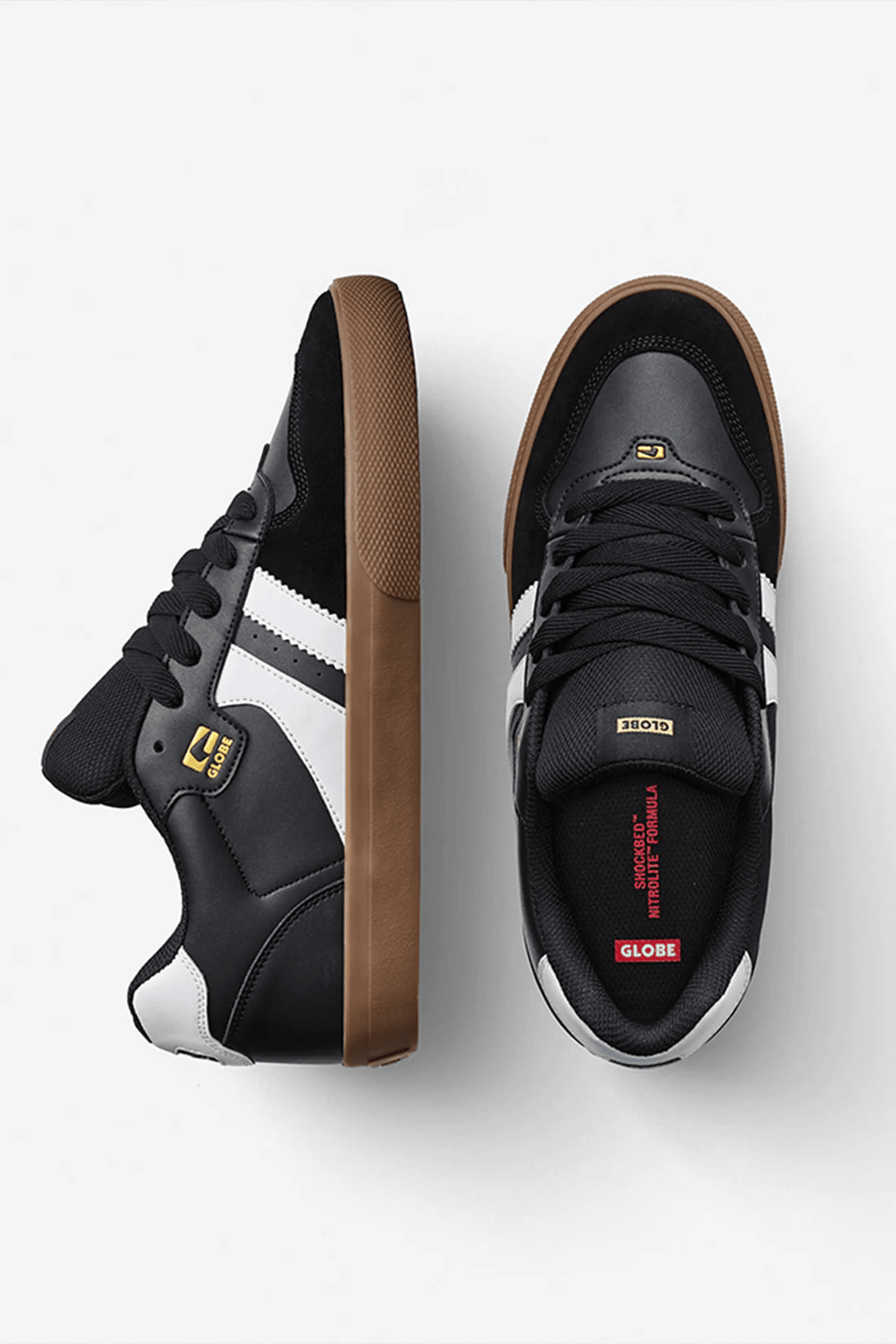 Encore-2 - Black/White/Tobacco - Shoes