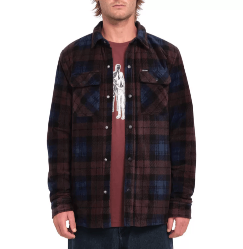BOWERED FLEECE LS